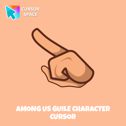 Among Us Guile Character cursor